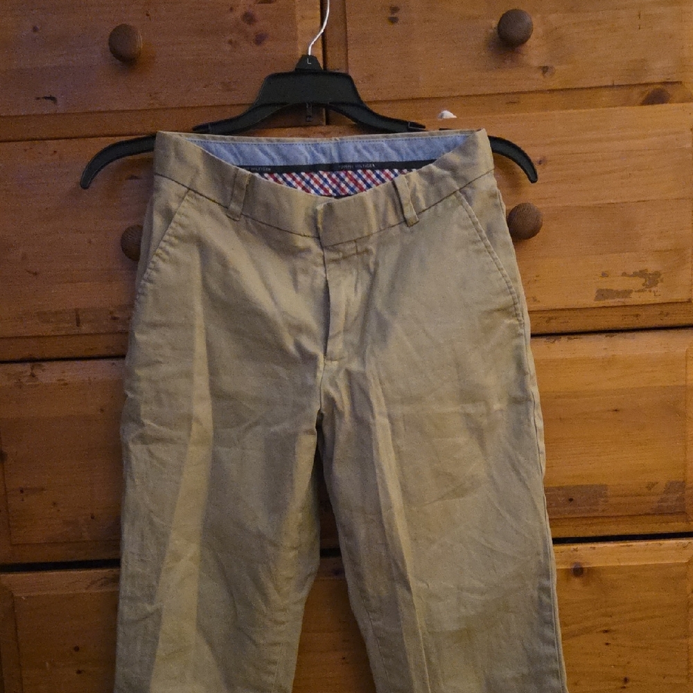 Boys Tommy Hilfiger Tan Casual Pants
